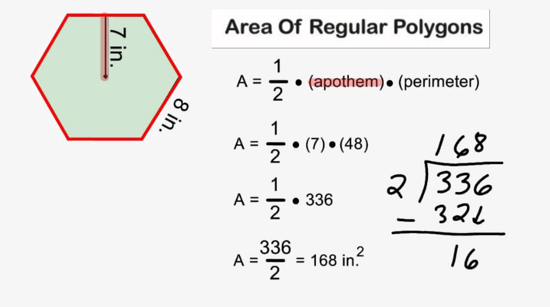 how to find the area of a polygon