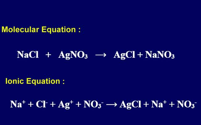 Ionic Equation
